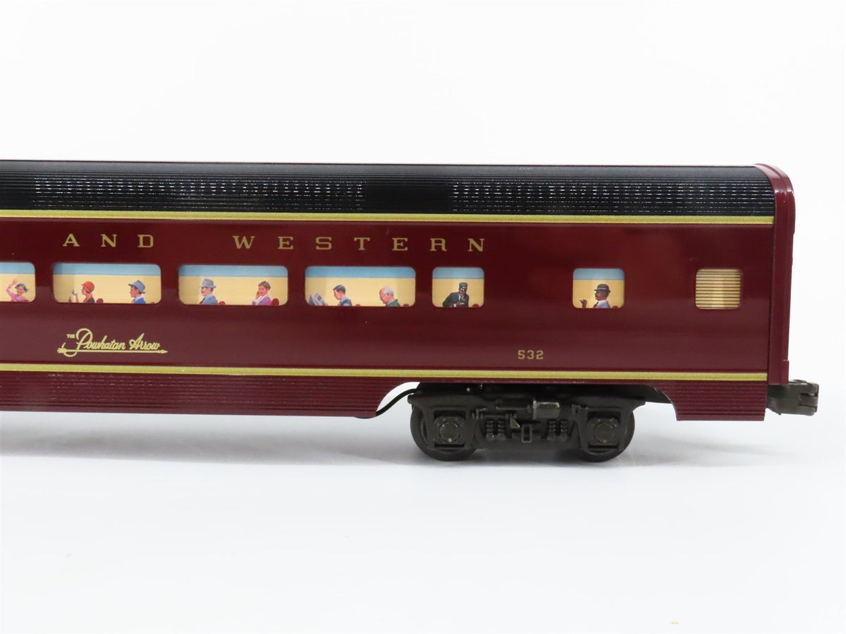 O Gauge 3-Rail Williams 2800 N&amp;W Norfolk &amp; Western 5-Car Aluminum Passenger Set