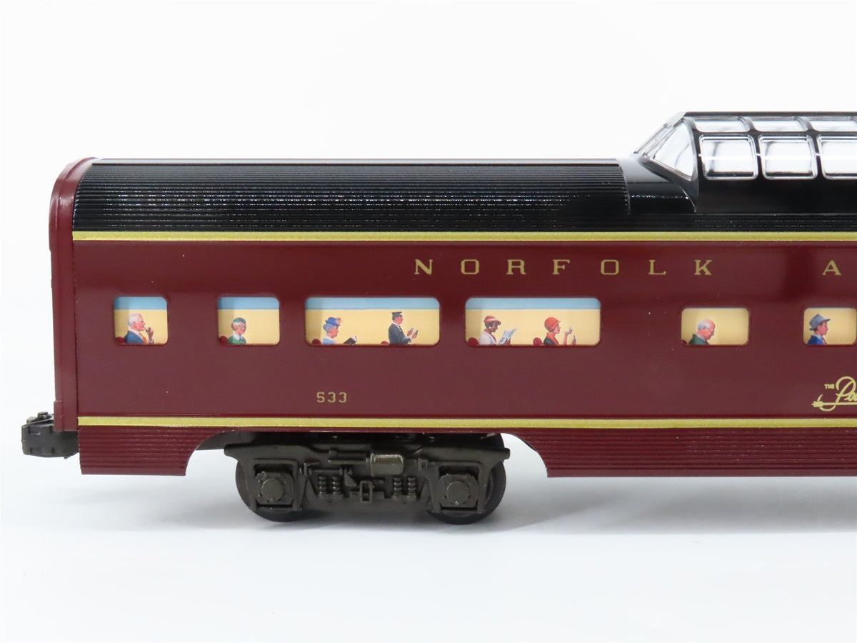 O Gauge 3-Rail Williams 2800 N&amp;W Norfolk &amp; Western 5-Car Aluminum Passenger Set