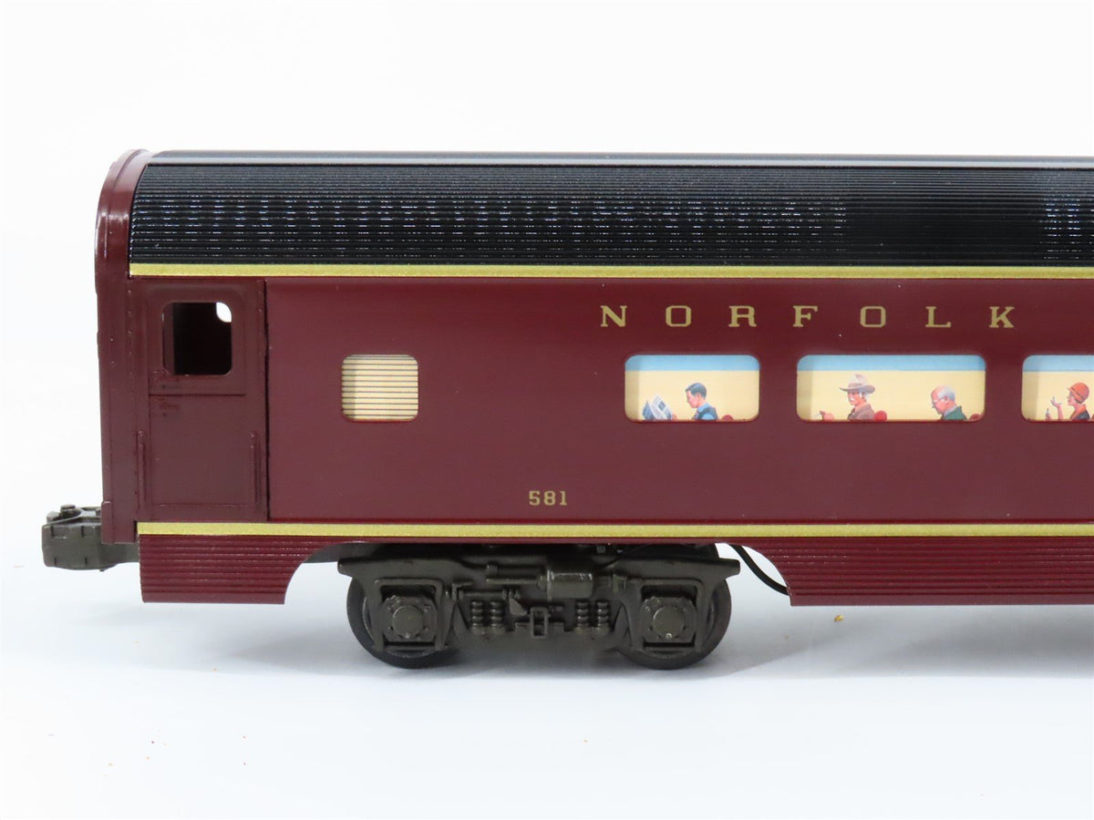 O Gauge 3-Rail Williams 2800 N&amp;W Norfolk &amp; Western 5-Car Aluminum Passenger Set