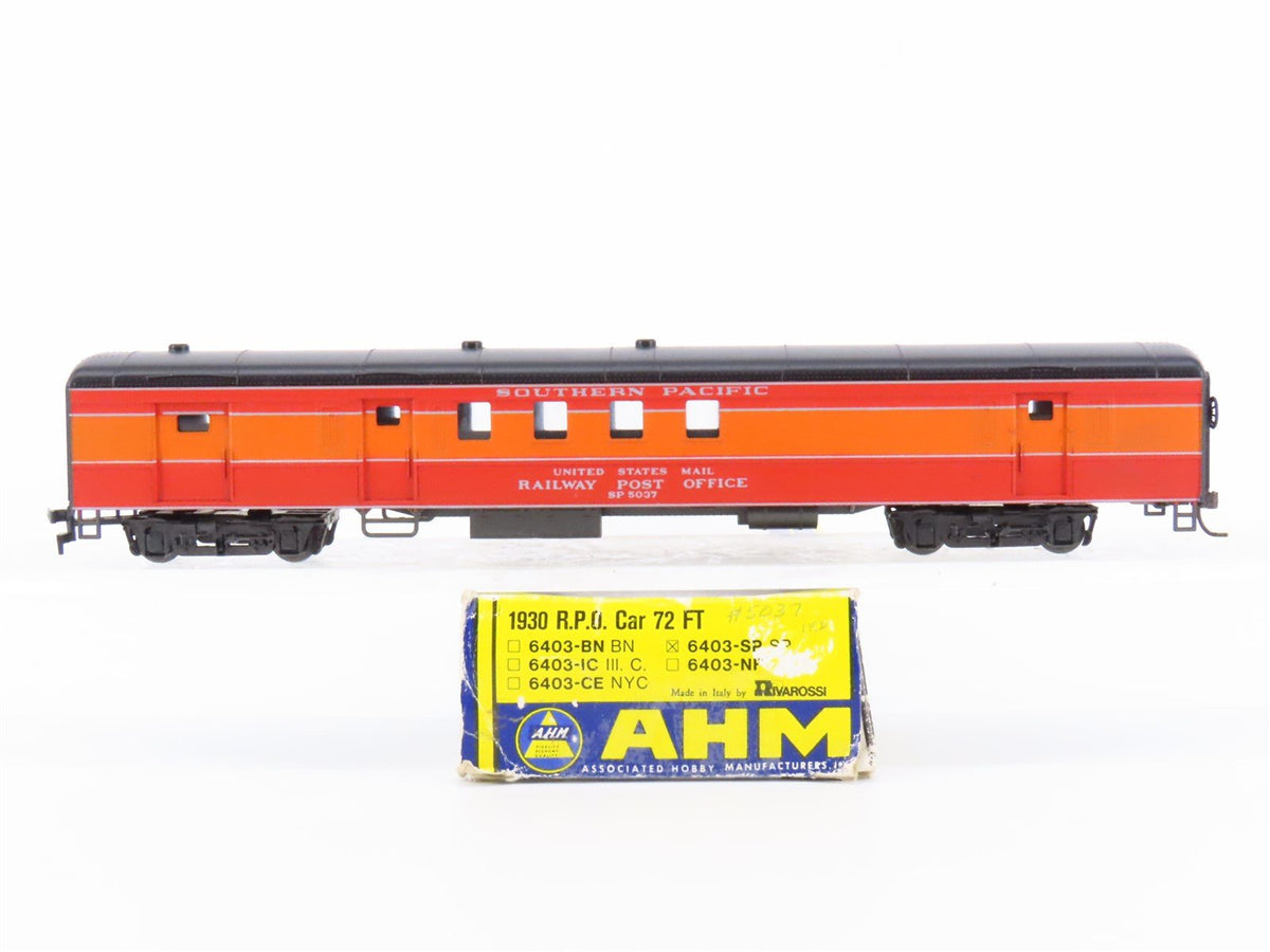 HO Scale AHM 6403-SP SP Southern Pacific Railroad 72&#39; RPO Passenger Car #5037