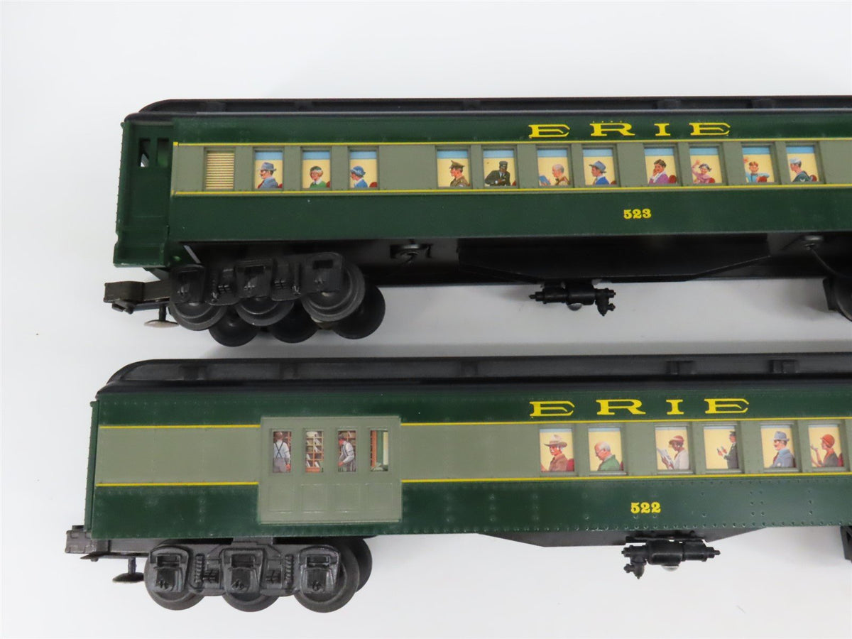 O Gauge 3-Rail Williams 2522 Erie Railway 5-Car Passenger Set