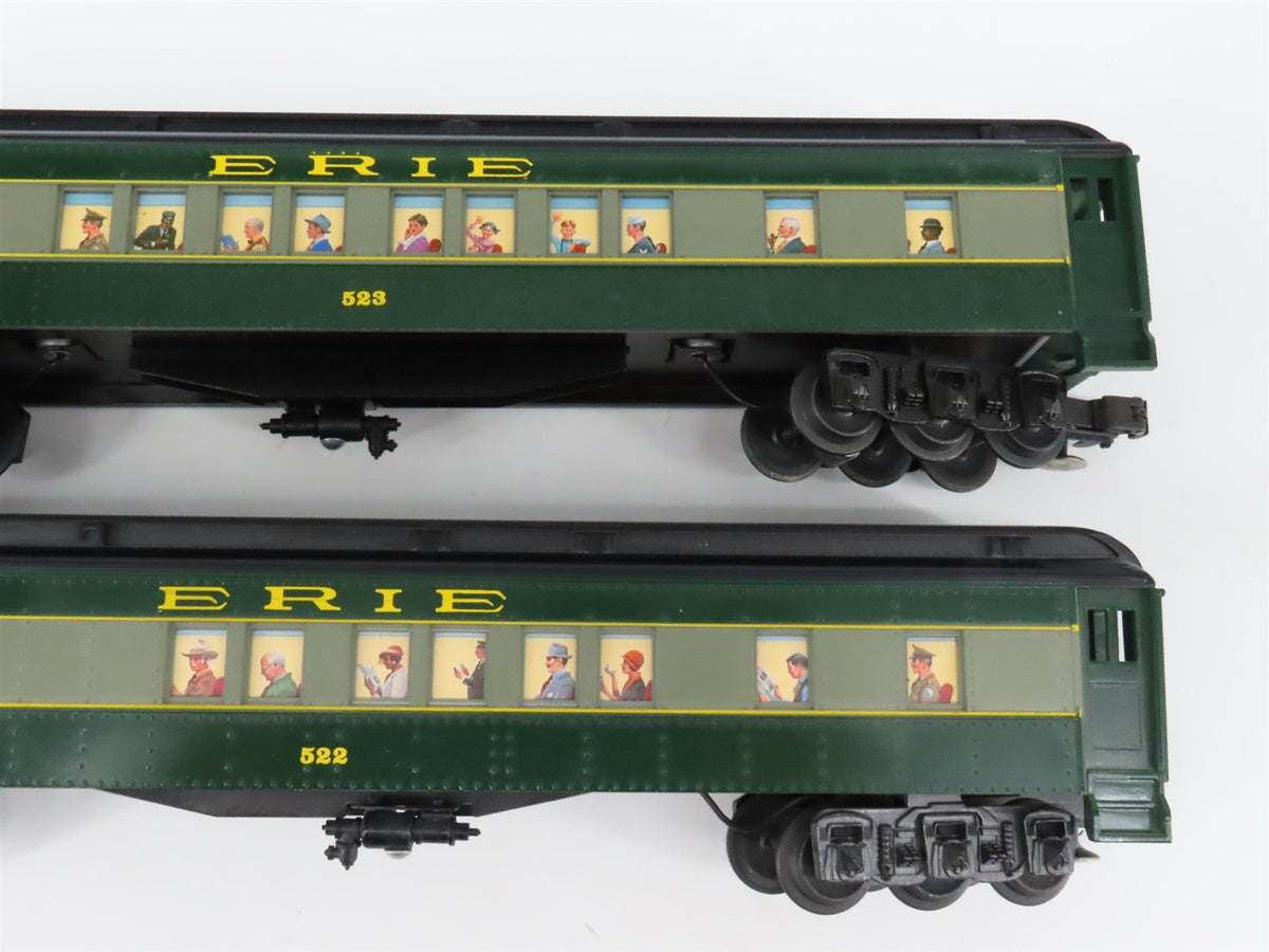 O Gauge 3-Rail Williams 2522 Erie Railway 5-Car Passenger Set