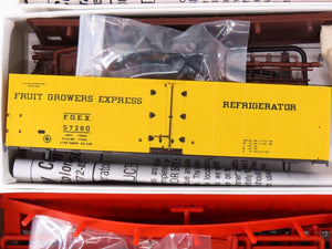 HO LOT of 14 InterMountain WFE/ART/PFE/& More Box Car, Reefer & Tank Car Kits