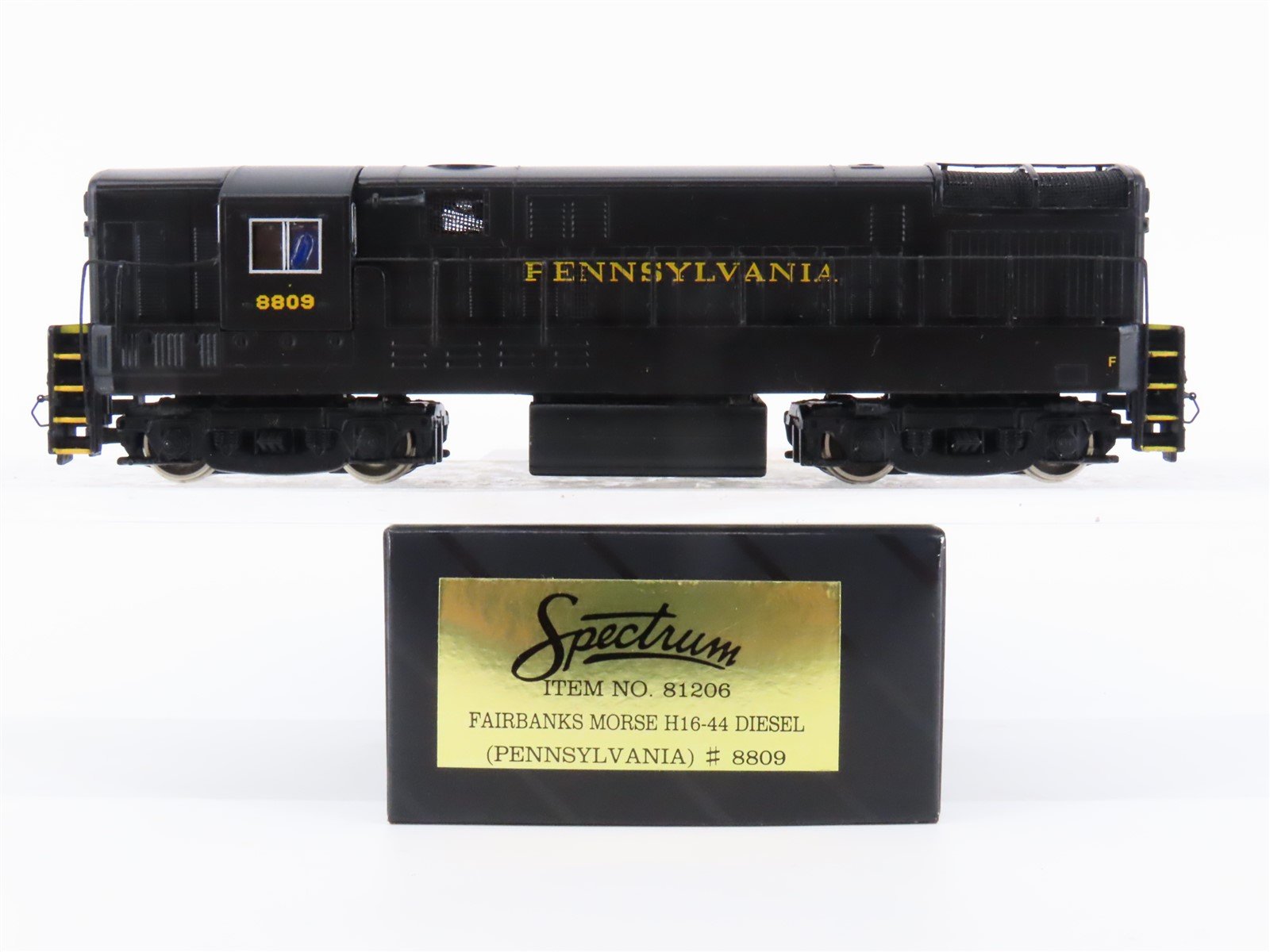 HO Scale Bachmann Spectrum 81206 PRR Pennsylvania FM H16-44 Diesel #8809