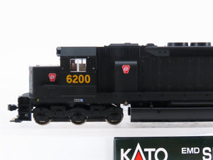 HO Scale KATO 37-1742 PRR Pennsylvania EMD SD45 Diesel #6200 - DCC Ready