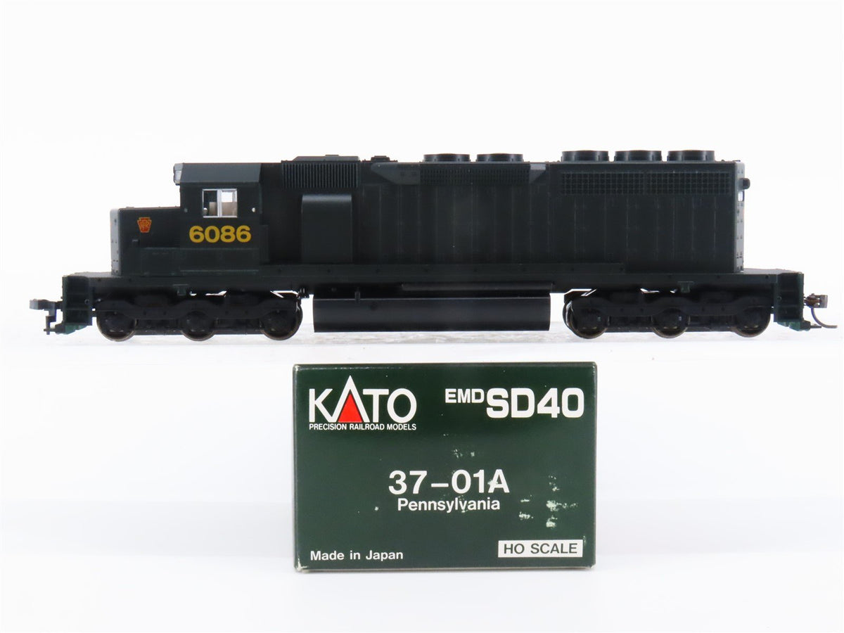 HO Scale KATO 37-01A PRR Pennsylvania EMD SD40 Diesel Locomotive #6086