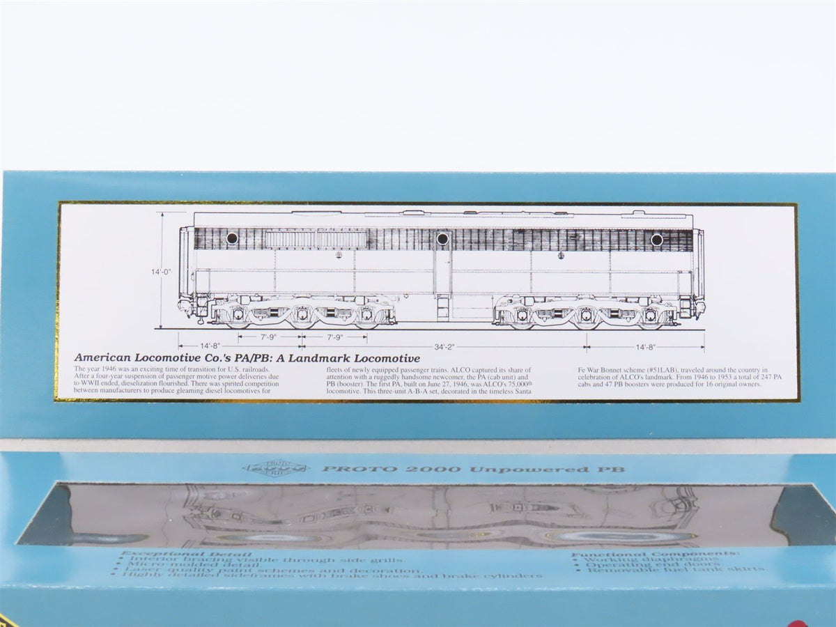 HO Scale Proto 2000 21669 PRR Pennsylvania ALCO PB Diesel #5756B - Unpowered