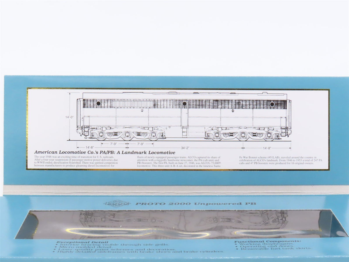 HO Scale Proto 2000 21668 PRR Pennsylvania ALCO PB Diesel #5754B - Unpowered