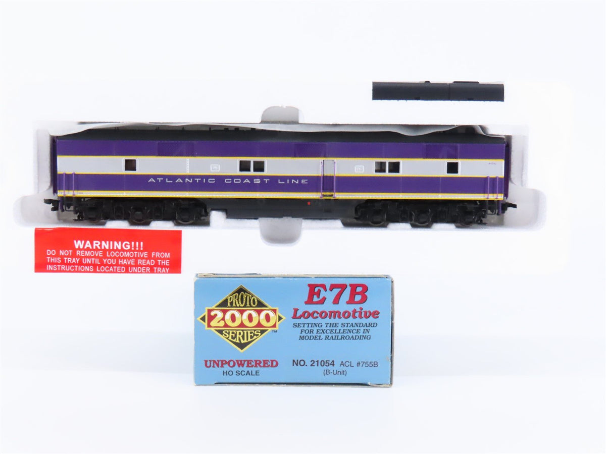 HO Proto 2000 21054 ACL Atlantic Coast Line EMD E7B Diesel #755B - Unpowered