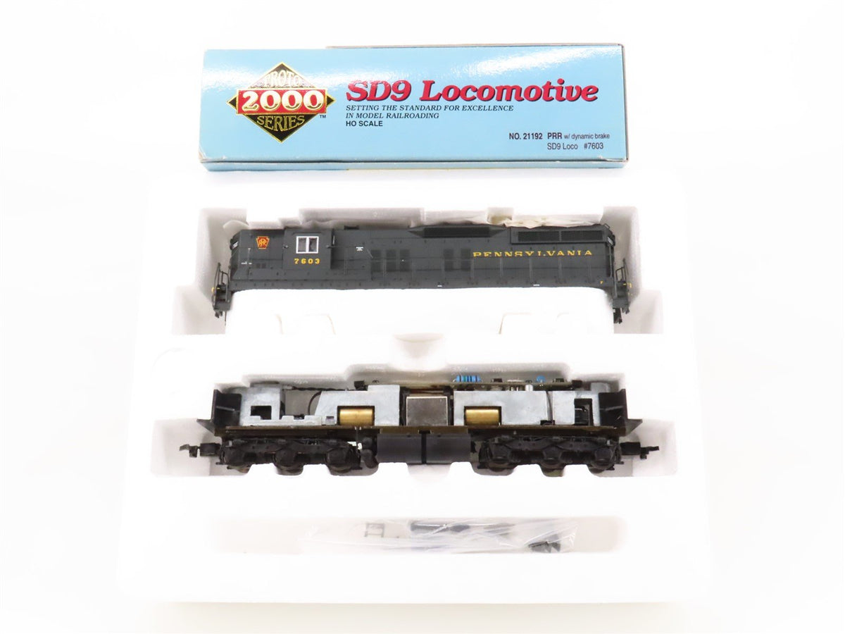 HO Scale Proto 2000 21192 PRR Pennsylvania EMD SD9 Diesel #7603 - DCC Ready