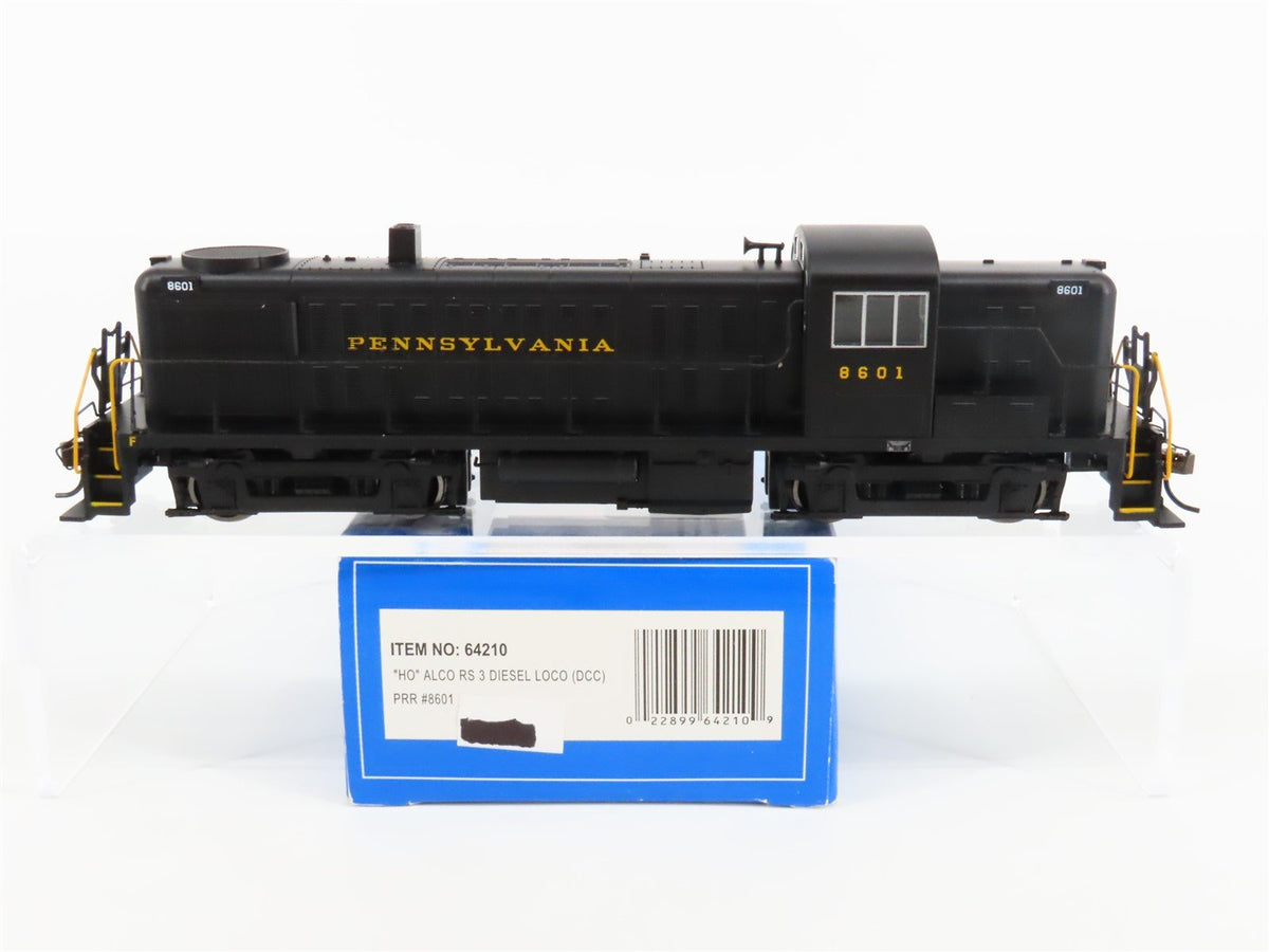 HO Scale Bachmann 64210 PRR Pennsylvania ALCO RS-3 Diesel #8601 w/ DCC