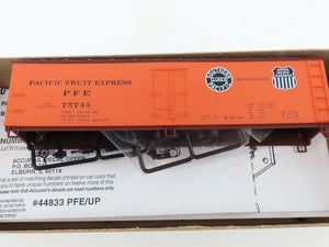 Lot of 10 HO Scale Accurail Kits PFE SP & Data Only Reefers, Box Cars & Hopper