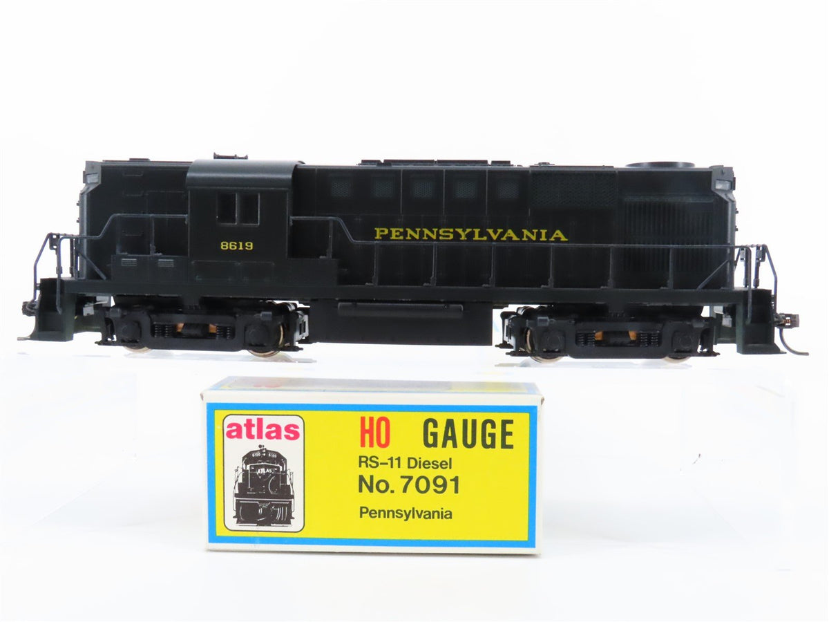 HO Scale Atlas/KATO 7091 PRR Pennsylvania ALCO RS-11 Diesel Locomotive #8619