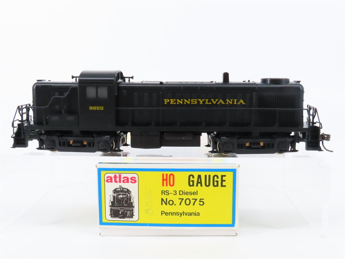 HO Scale Atlas/KATO 7075 PRR Pennsylvania ALCO RS-3 Diesel Locomotive #8855