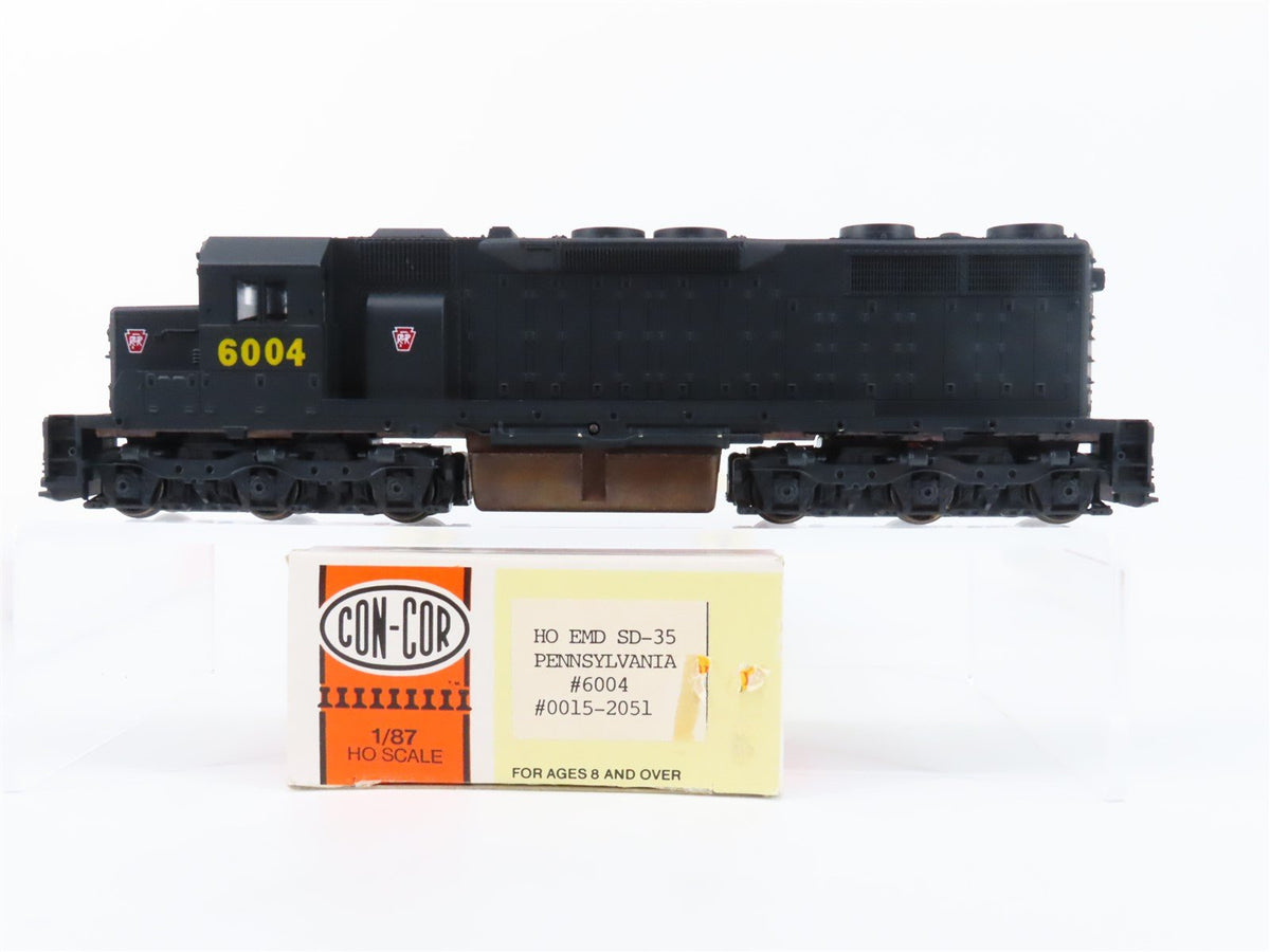 HO Scale Con-Cor 0015-2051 PRR Pennsylvania EMD SD354 Diesel Locomotive #6004