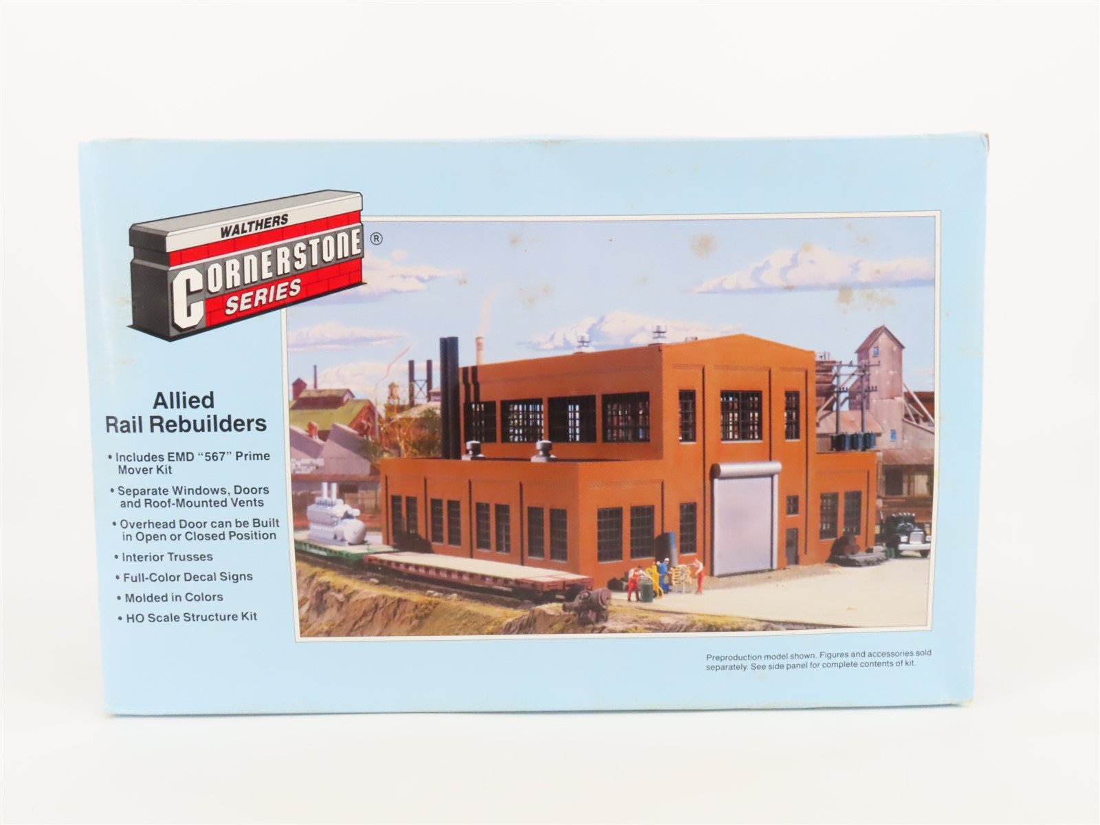 HO Scale Walthers Cornerstone Kit #933-3016 Allied Rail Rebuilders