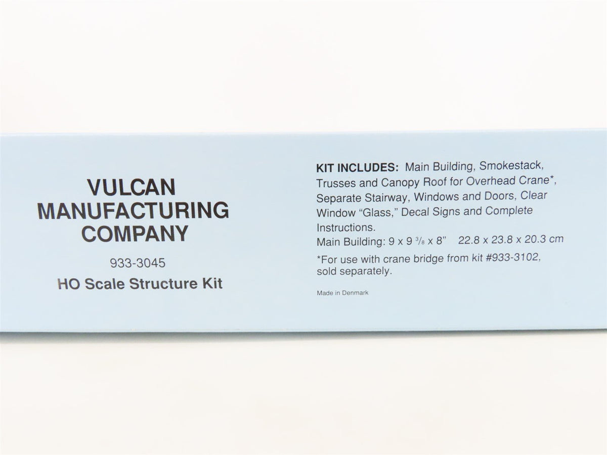 HO Scale Walthers Cornerstone Kit #933-3045 Vulcan Manufacturing Company