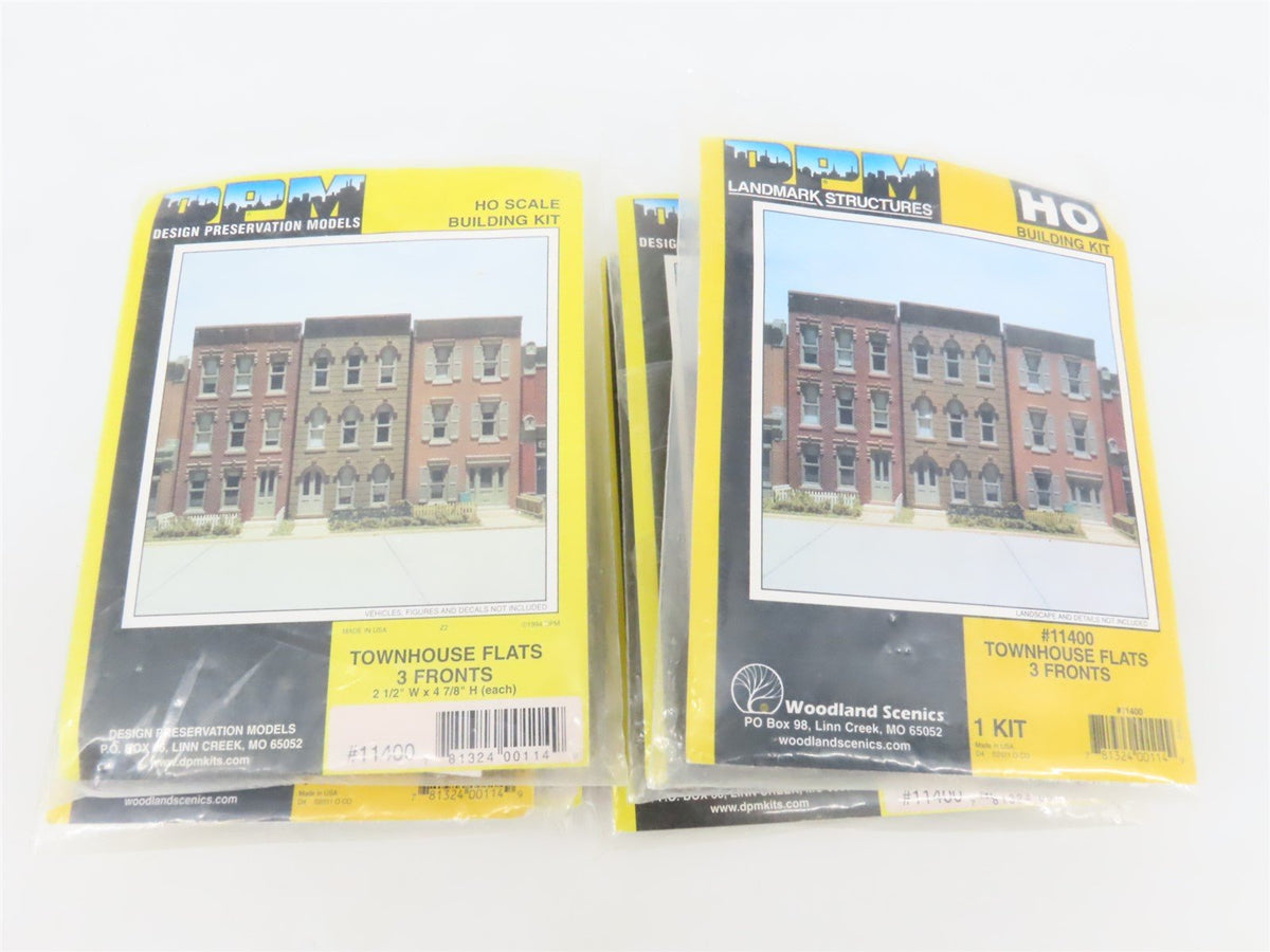 Lot of 12 HO Scale DPM &amp; Walthers Cornerstone Building &amp; Accessory Kits