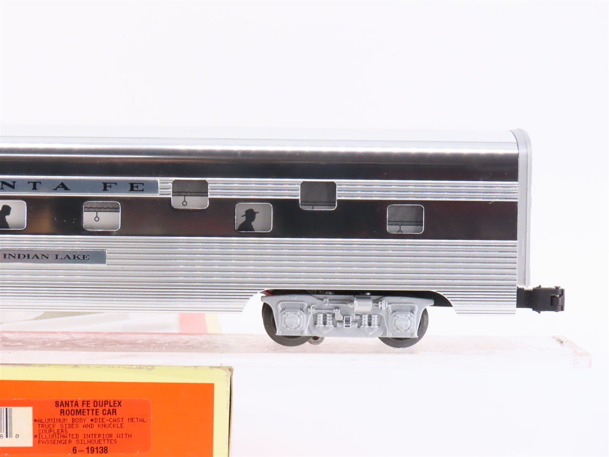 O Gauge 3-Rail Lionel 6-19138 ATSF Aluminum Sleeper Passenger &quot;Indian Lake&quot;