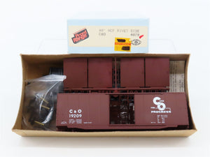 HO Scale Front Range Kit #4079 C&O Chesapeake & Ohio Progress 40' Box Car #19209