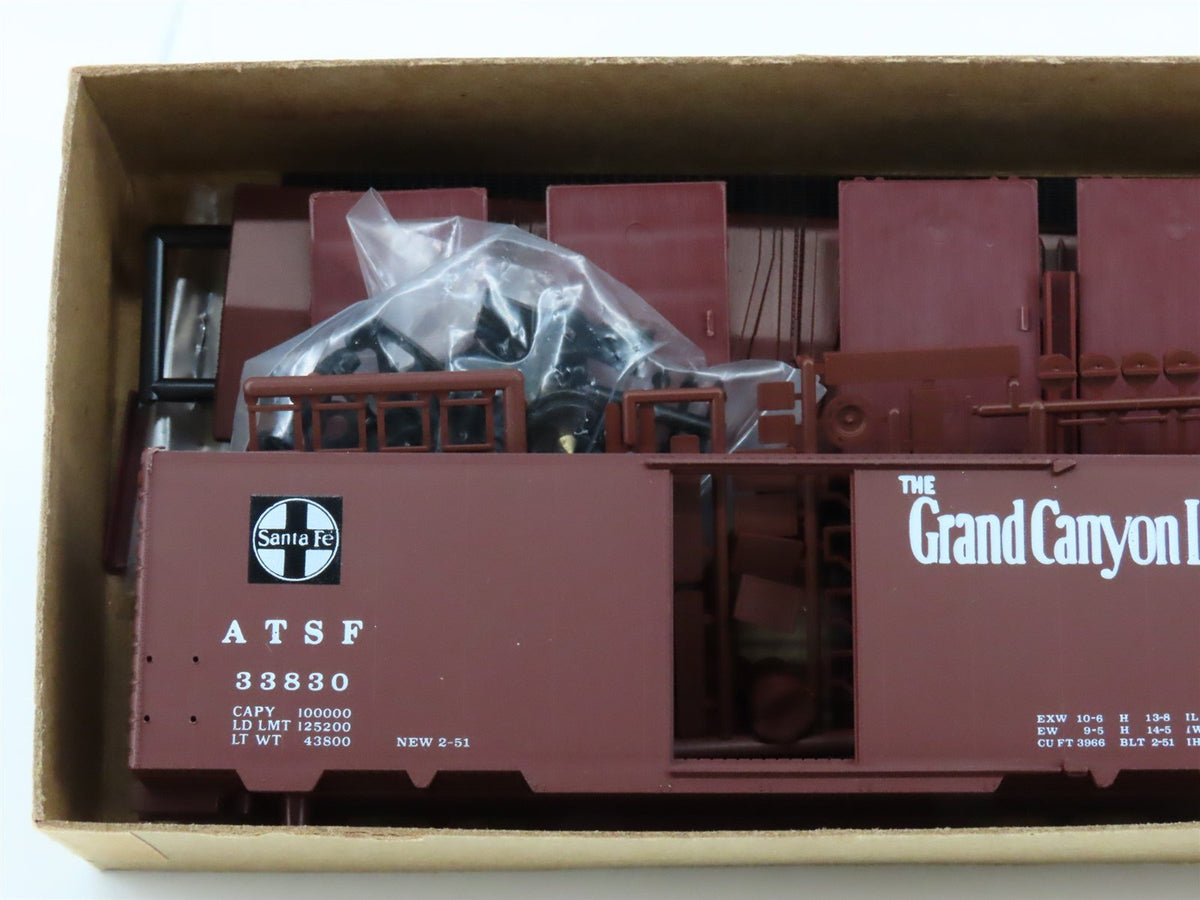 HO Scale Front Range Kit #4041 ATSF Grand Canyon Line 40&#39; Box Car #33830