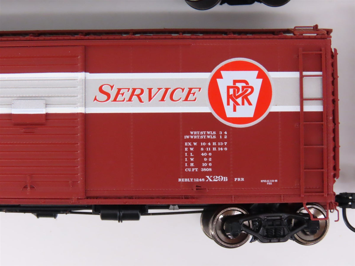 HO Walthers Proto Set #1 920-900 PRR Pennsylvania Box Cars &amp; Caboose - Set of 7