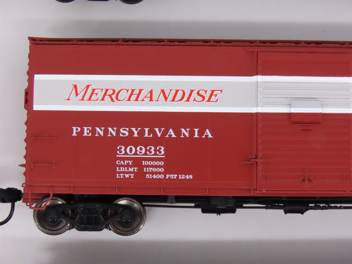 HO Walthers Proto Set #1 920-900 PRR Pennsylvania Box Cars &amp; Caboose - Set of 7