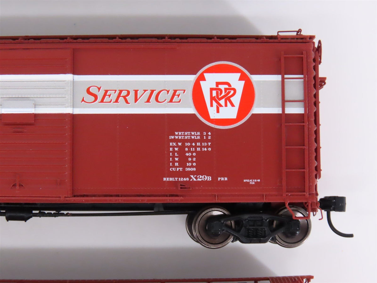 HO Walthers Proto Set #1 920-900 PRR Pennsylvania Box Cars &amp; Caboose - Set of 7