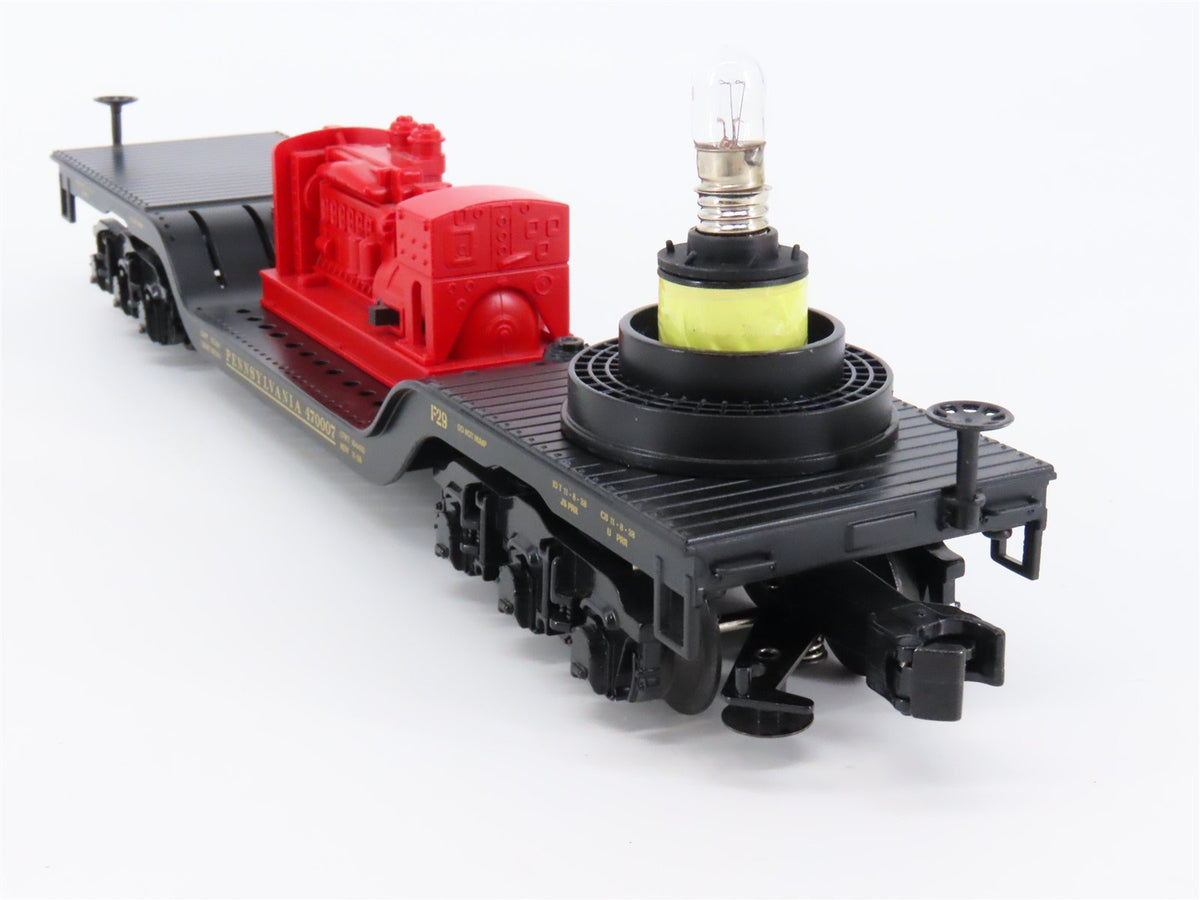 O27 Gauge 3-Rail MTH RailKing 30-79418 PRR Pennsylvania Searchlight Car #470007