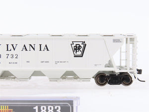 HO Scale Broadway Limited 1883 PRR Pennsylvania Covered 5-Bay Hopper #253732