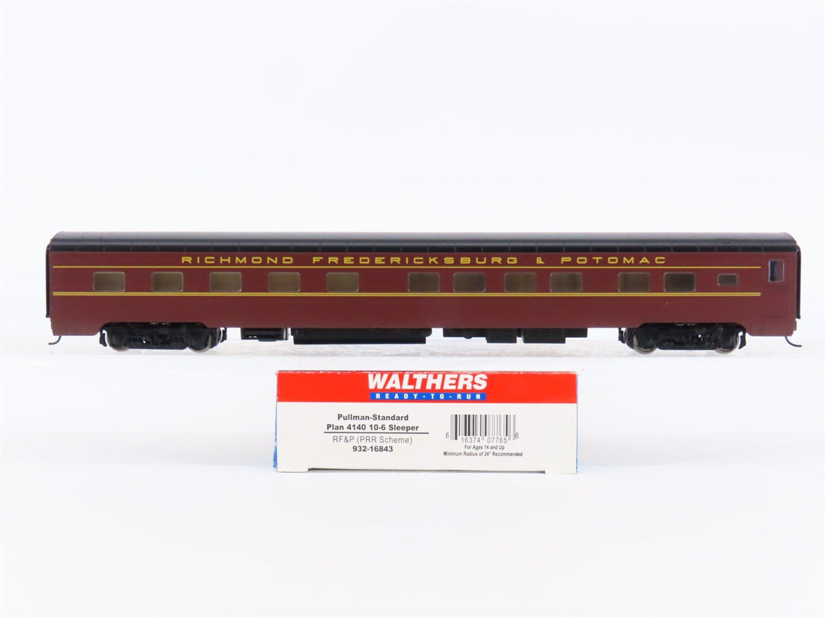 HO Walthers 932-16843 RF&amp;P Richmond Fredericksburg &amp; Potomac Sleeper Passenger