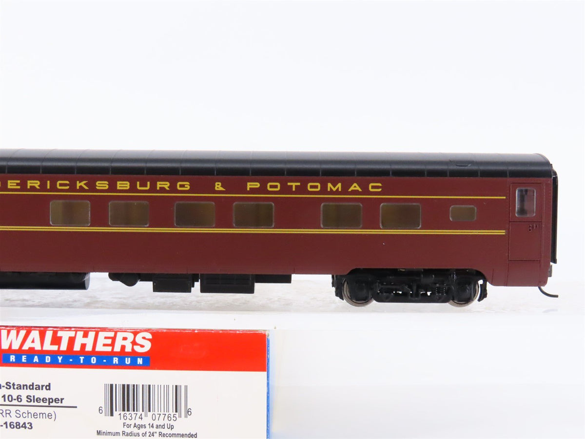 HO Walthers 932-16843 RF&amp;P Richmond Fredericksburg &amp; Potomac Sleeper Passenger