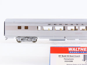 HO Scale Walthers 932-6386 PRR Pennsylvania Railroad 85' Coach Passenger Car