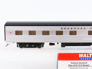 HO Scale Walthers 932-16844 SCL Seaboard Coast Line Sleeper Passenger Car