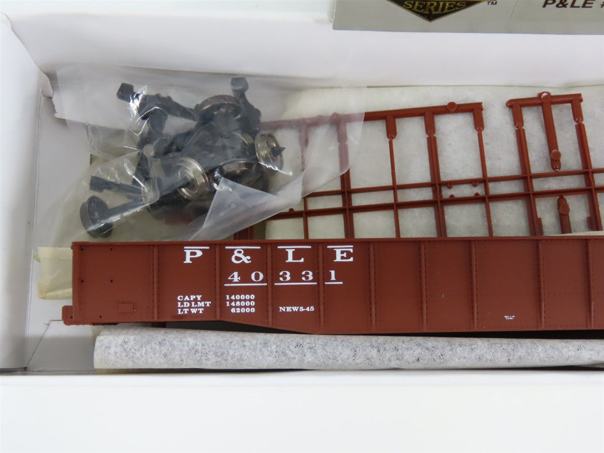 HO PROTO 2000 Kit #21047 P&amp;LE Pittsburgh &amp; Lake Erie 52&#39; 6&quot; Mill Gondola #40331