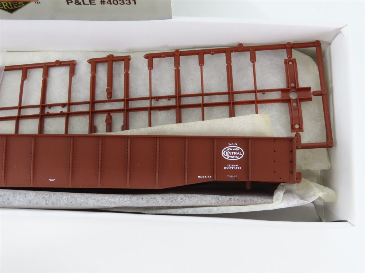 HO PROTO 2000 Kit #21047 P&amp;LE Pittsburgh &amp; Lake Erie 52&#39; 6&quot; Mill Gondola #40331