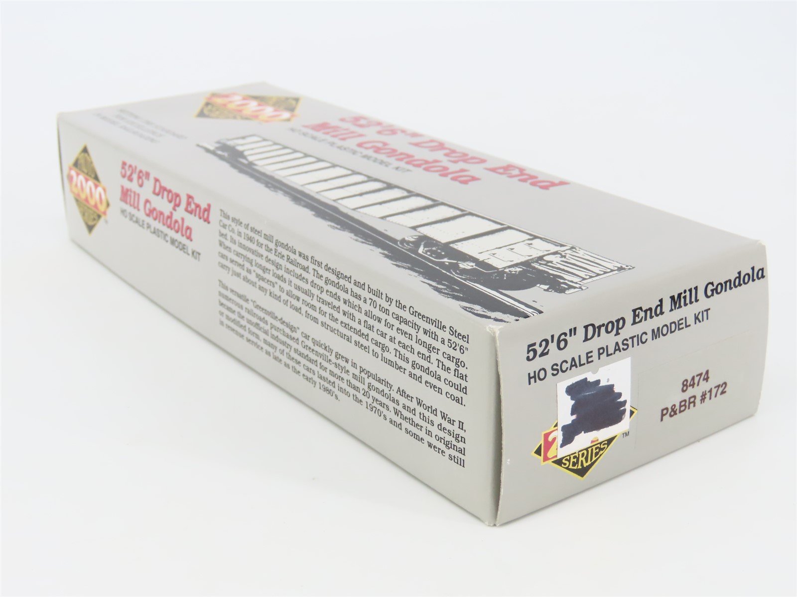 HO PROTO 2000 Kit #8474 P&BR Patapsco & Back Rivers 52' 6