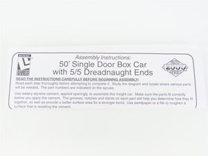 HO Scale PROTO 2000 Kit #21786 GTW Grand Trunk Western 50' Box Car #595136