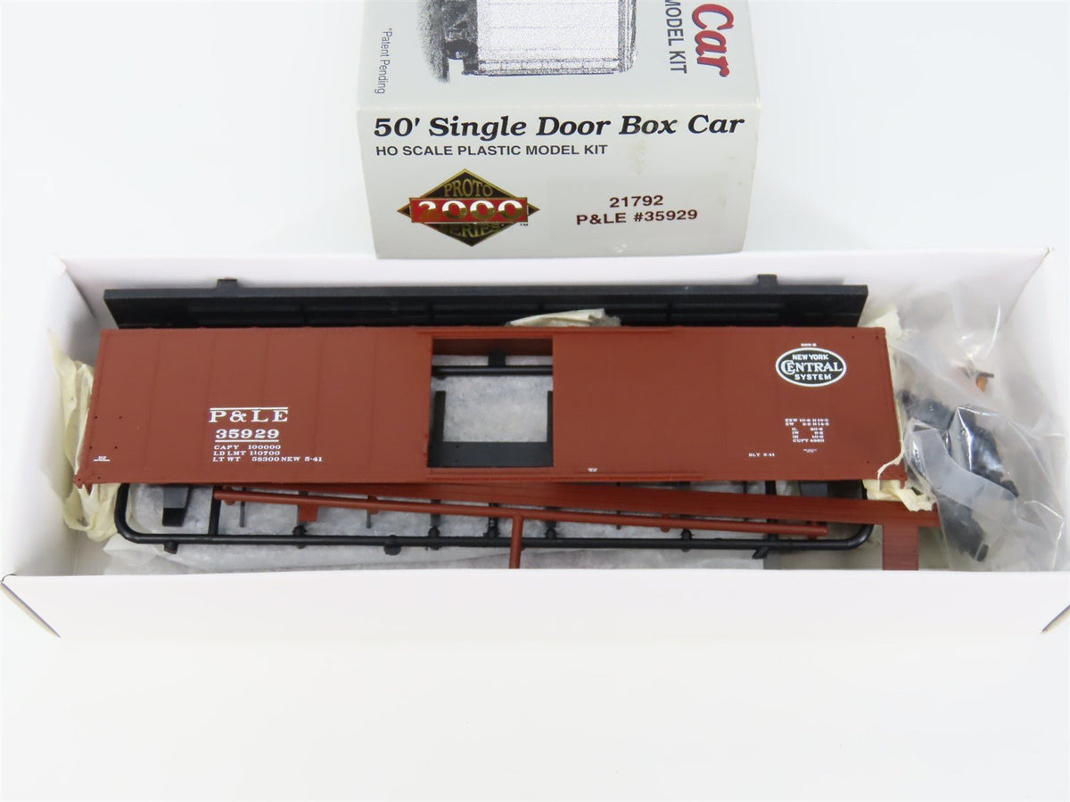 HO PROTO 2000 Kit #21792 P&amp;LE Pittsburgh &amp; Lake Erie Single Door Box Car #35929