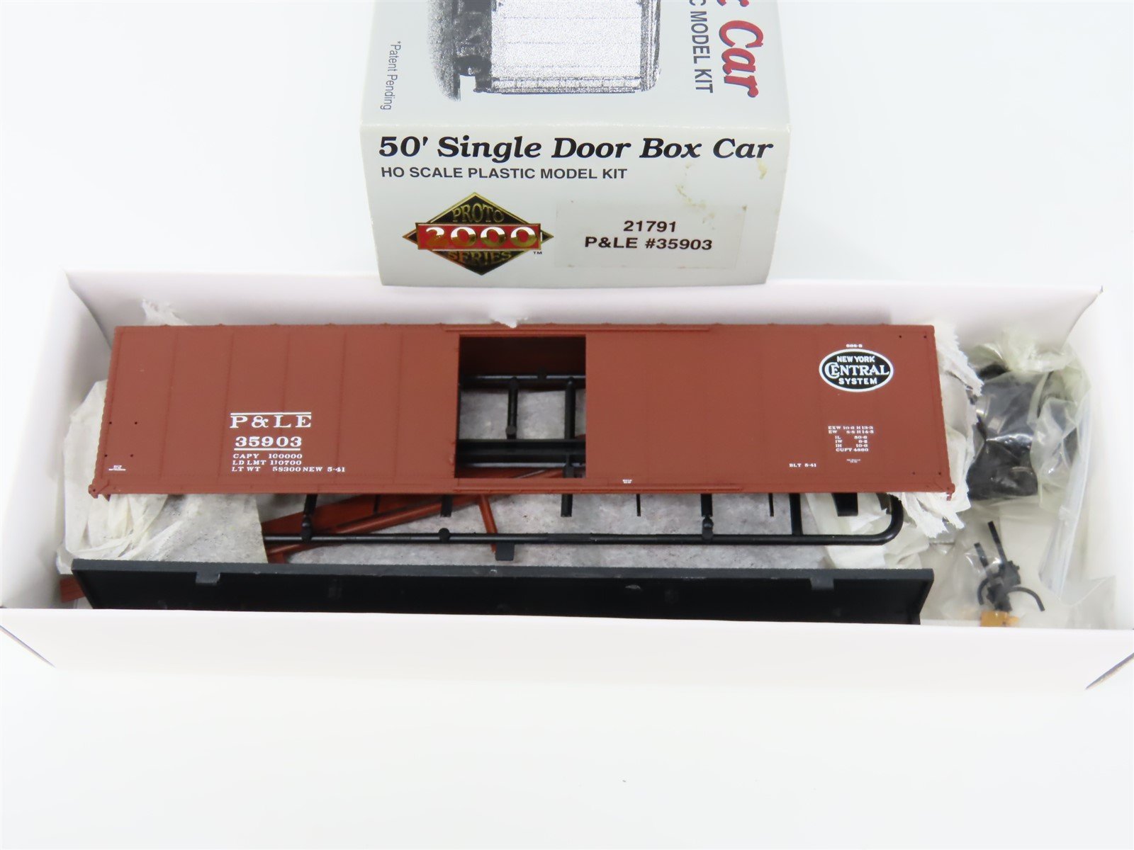 HO PROTO 2000 Kit #21791 P&LE Pittsburgh & Lake Erie Single Door Box Car #35903