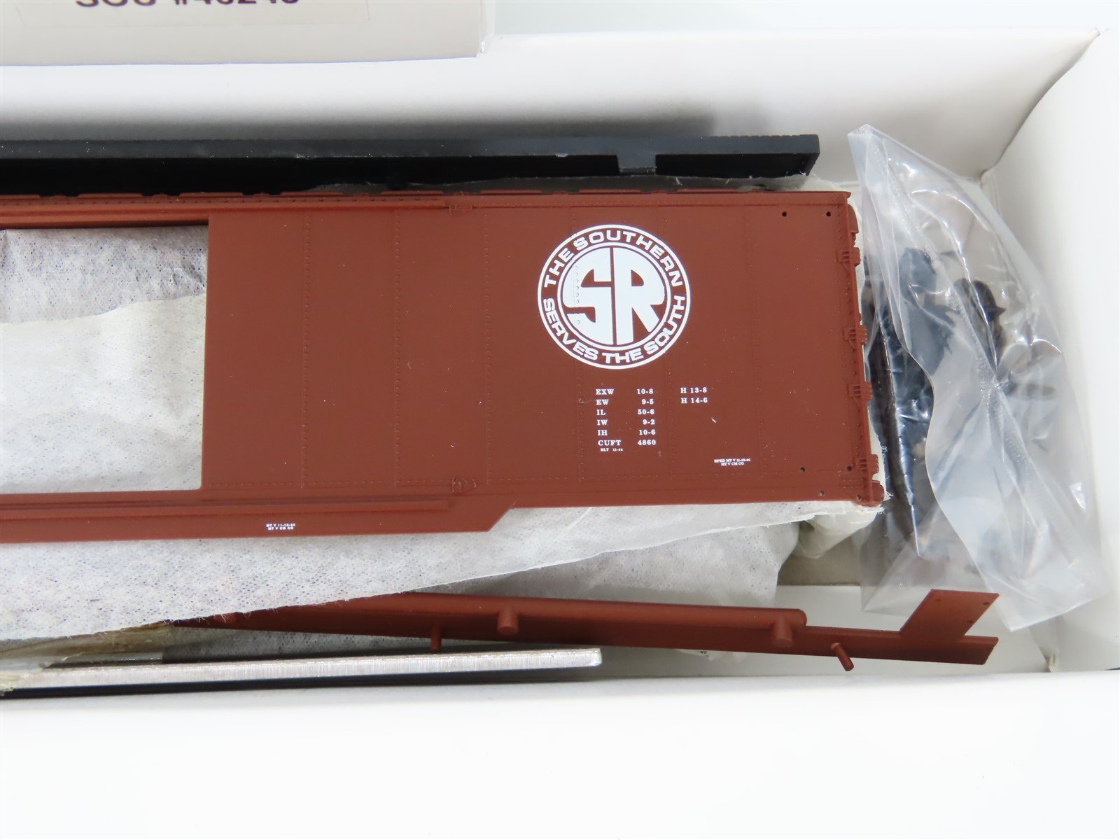 HO PROTO 2000 Kit #21027 SOU Southern Railroad 50' Automobile Box Car #40249