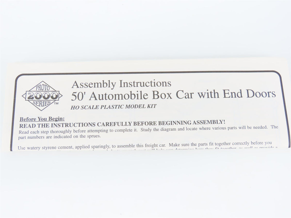 HO PROTO 2000 Kit #21027 SOU Southern Railroad 50&#39; Automobile Box Car #40249