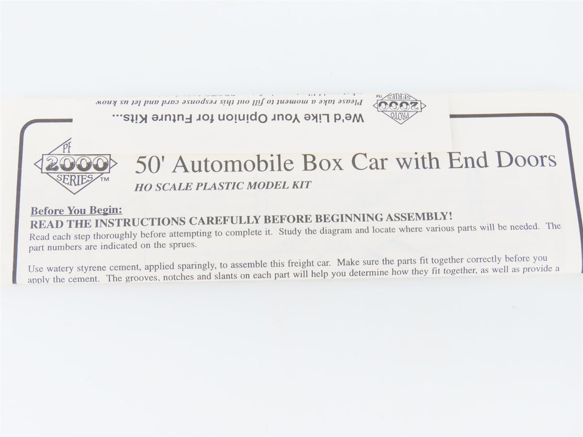 HO PROTO 2000 Kit #21028 SOU Southern Railroad 50&#39; Automobile Box Car #40200