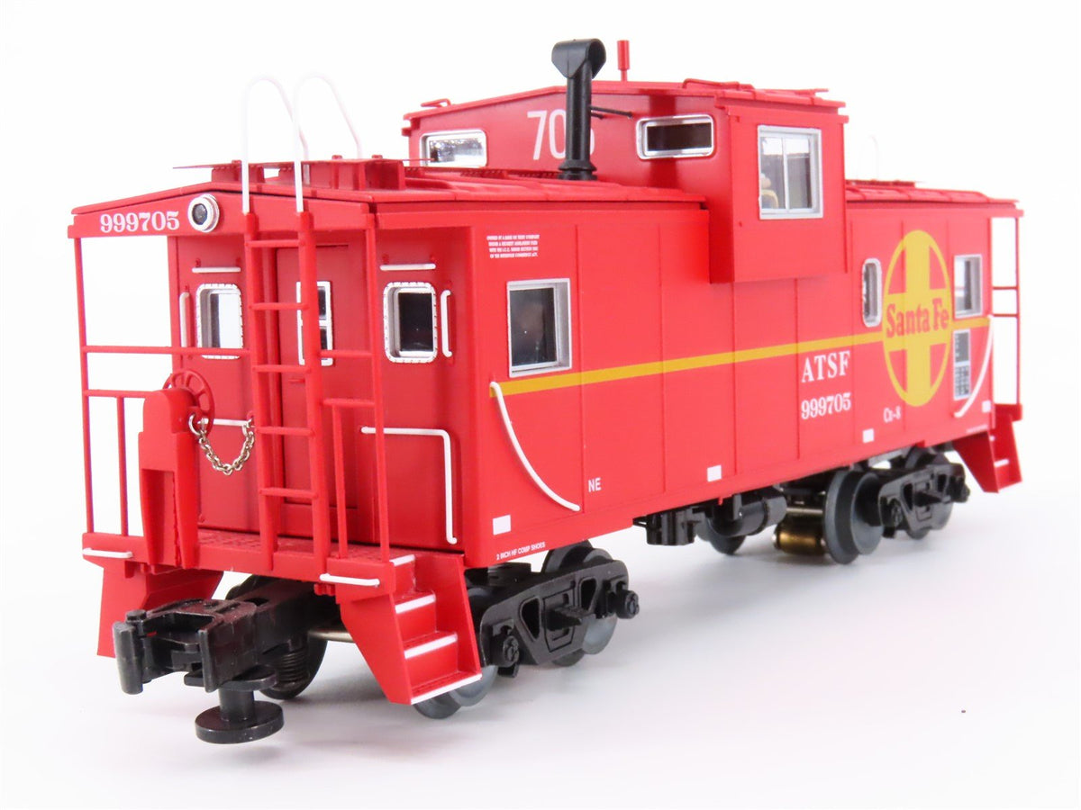 O Gauge 3-Rail Lionel 6-84129 ATSF Santa Fe Extended Vision Caboose #999705