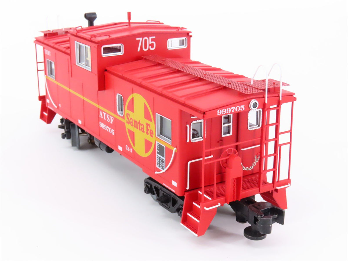 O Gauge 3-Rail Lionel 6-84129 ATSF Santa Fe Extended Vision Caboose #999705