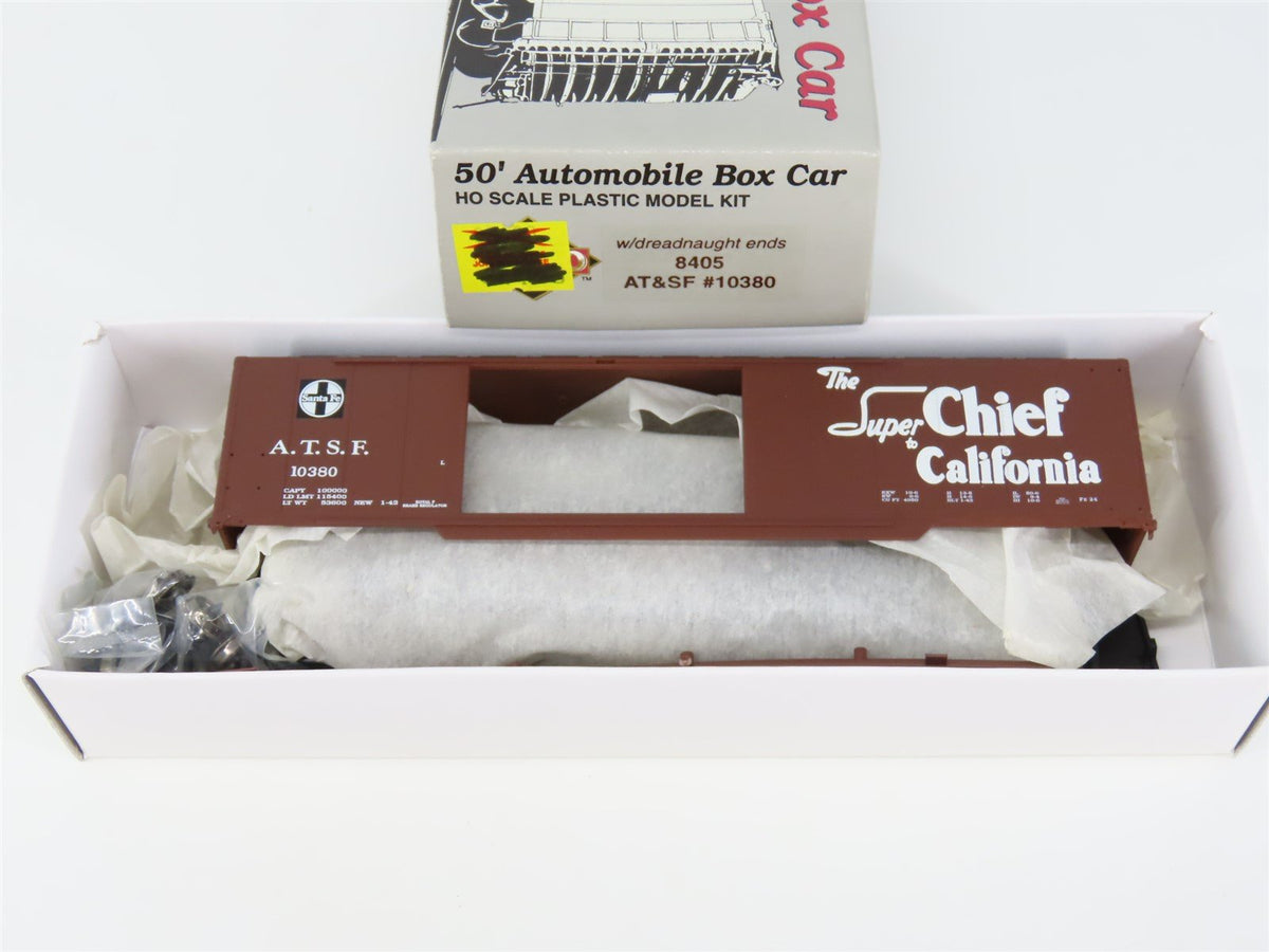 HO PROTO 2000 Kit #8405 ATSF Santa Fe Railroad 50&#39; Automobile Box Car #10380