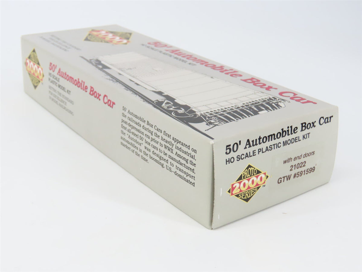 HO PROTO 2000 Kit #21022 GTW Grand Trunk Western 50&#39; Automobile Box Car #591599