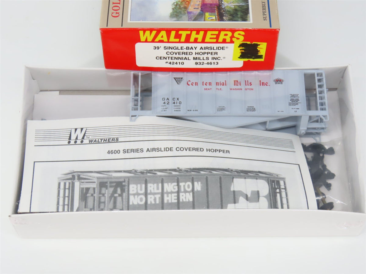 HO Scale Walthers 932-4613 GACX Centennial Mills Hopper #42410 Kit - Sealed