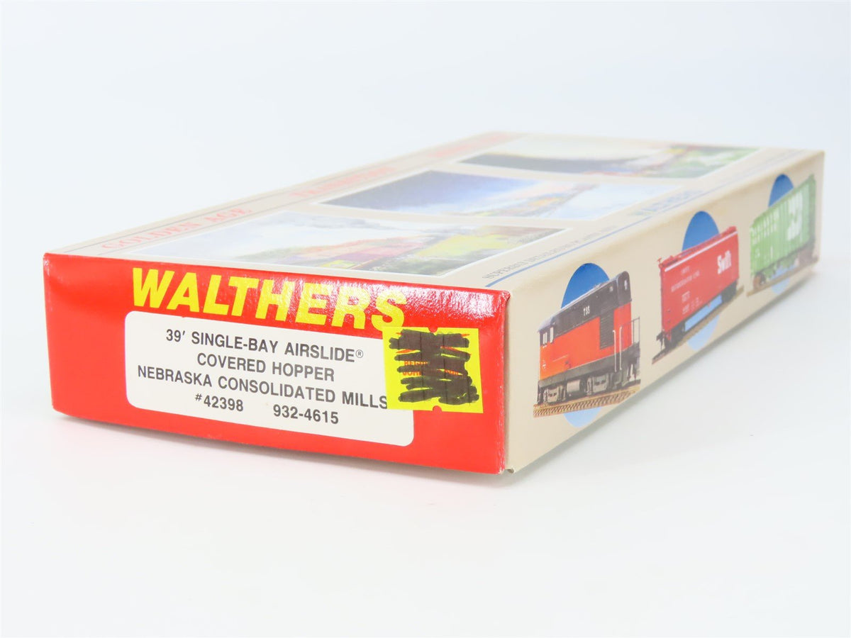 HO Scale Walthers 932-4615 GACX Nebraska Consolidated Mills Hopper #42398 Kit