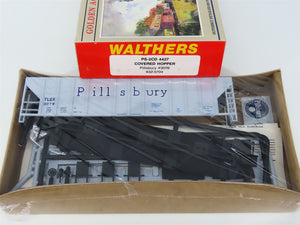 HO Scale Walthers 932-5704 TLDX Pillsbury Covered 3-Bay Hopper #3078 Kit